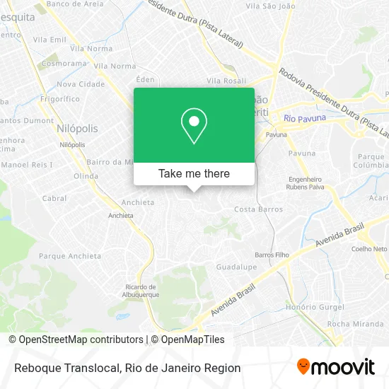 Reboque Translocal map