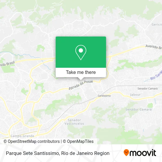 Parque Sete Santíssimo map