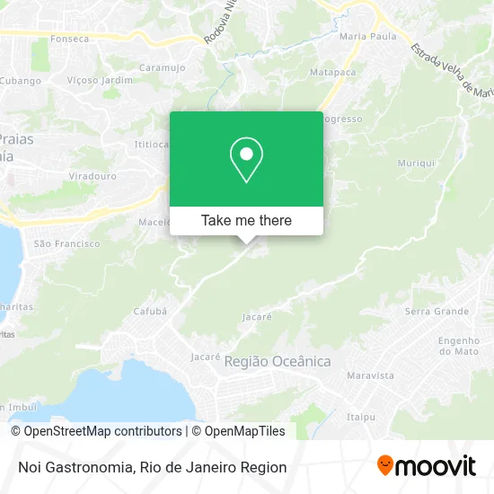 Noi Gastronomia map