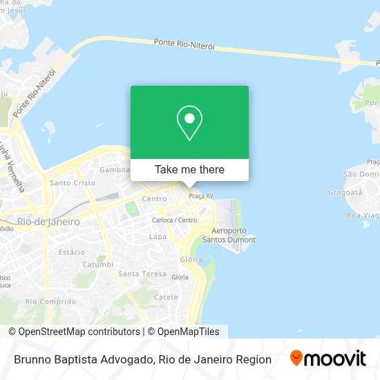 Brunno Baptista Advogado map