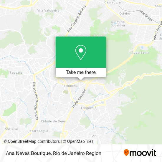 Ana Neves Boutique map