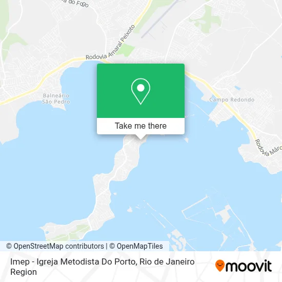 Imep - Igreja Metodista Do Porto map