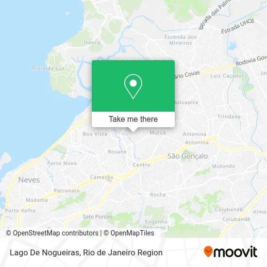 Lago De Nogueiras map