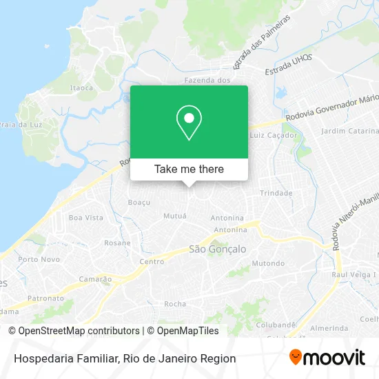 Hospedaria Familiar map