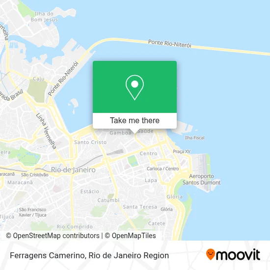 Ferragens Camerino map