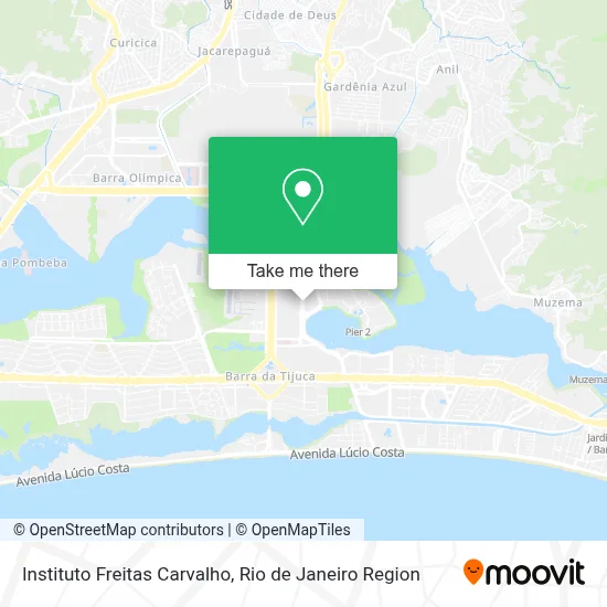 Instituto Freitas Carvalho map
