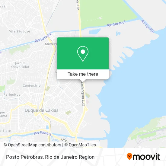Posto Petrobras map