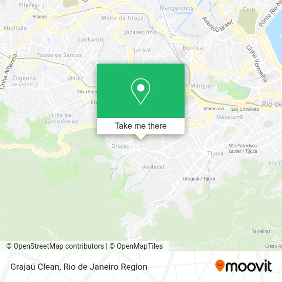 Grajaú Clean map