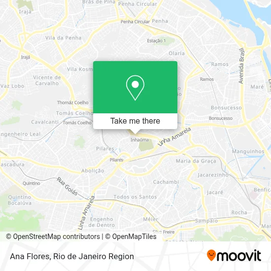 Ana Flores map