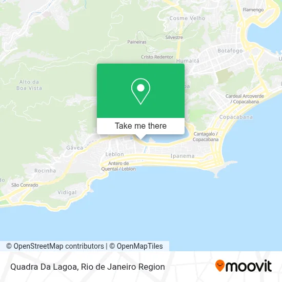 Quadra Da Lagoa map