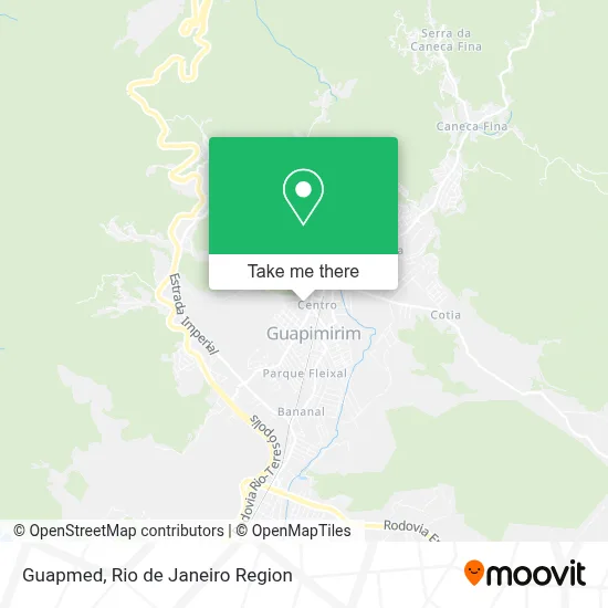 Guapmed map