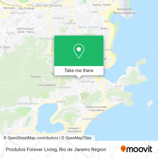 Produtos Forever Living map