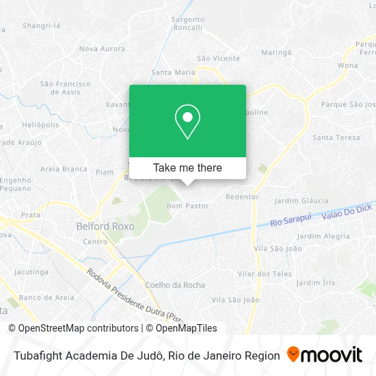 Tubafight Academia De Judô map