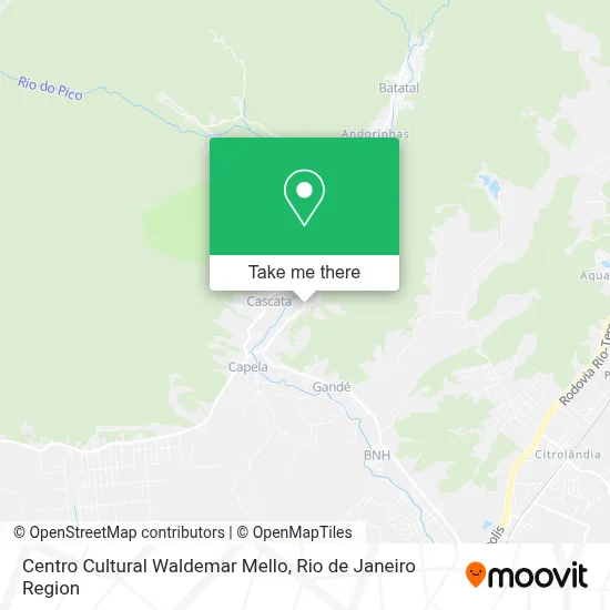 Centro Cultural Waldemar Mello map
