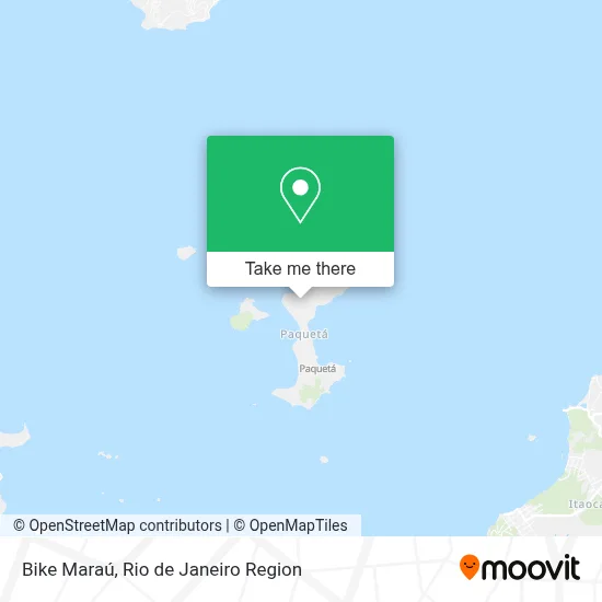 Bike Maraú map