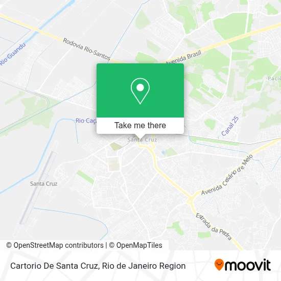 Cartorio De Santa Cruz map