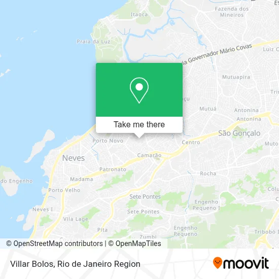 Villar Bolos map