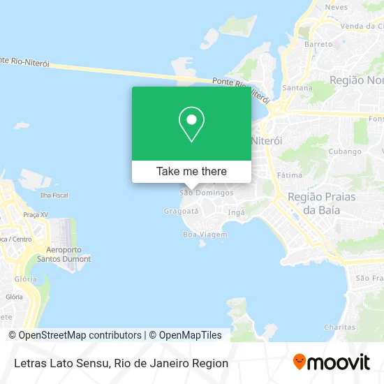 Letras Lato Sensu map