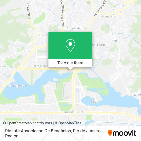 Riosafe Associacao De Beneficios map