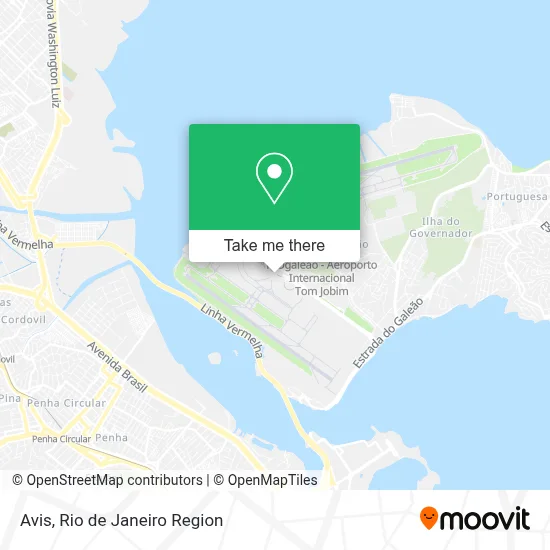 Avis map