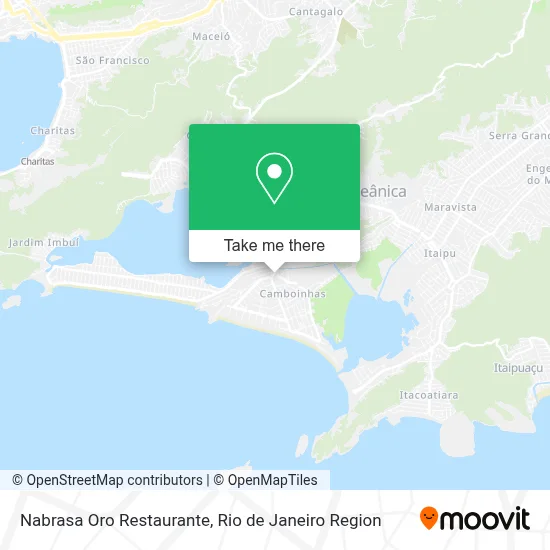 Nabrasa Oro Restaurante map