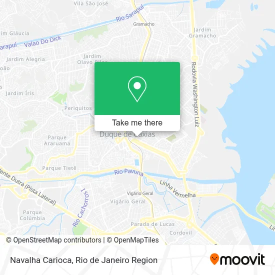 Navalha Carioca map