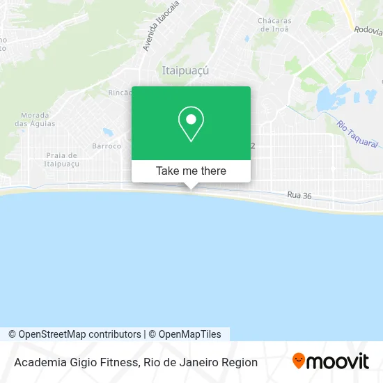 Academia Gigio Fitness map