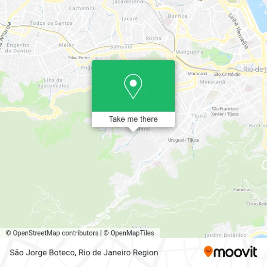 São Jorge Boteco map