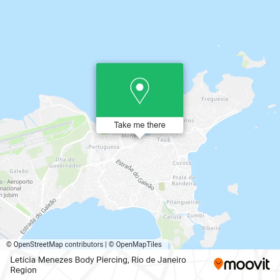 Letícia Menezes Body Piercing map