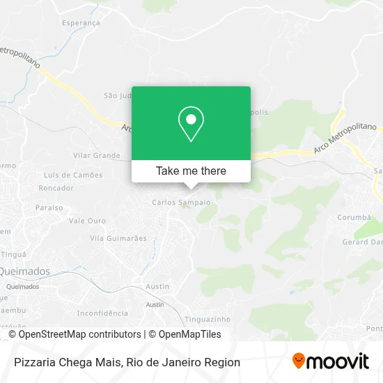 Pizzaria Chega Mais map