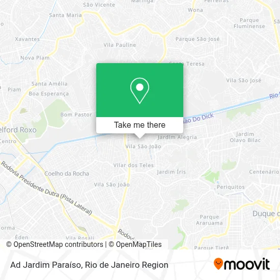 Ad Jardim Paraíso map
