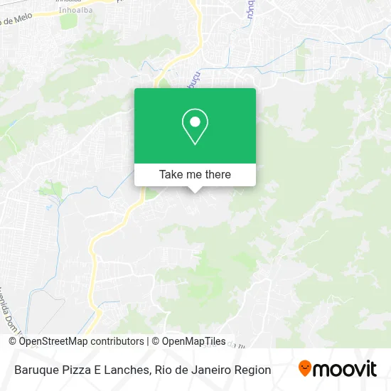 Baruque Pizza E Lanches map
