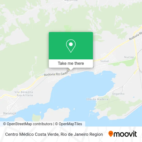 Centro Médico Costa Verde map