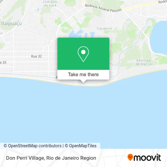 Don Perrí Village map