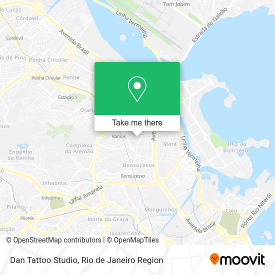 Dan Tattoo Studio map