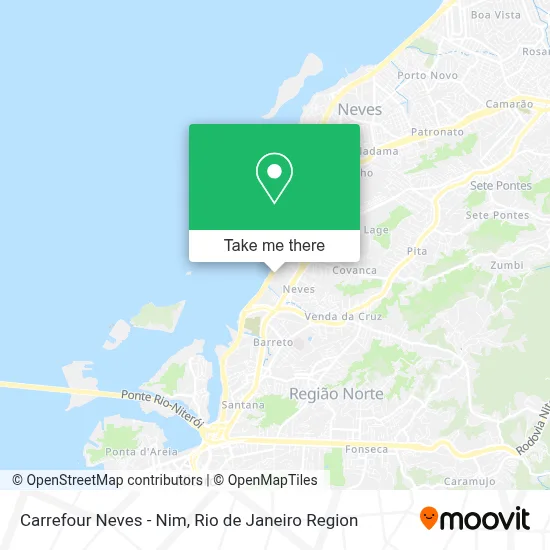 Carrefour Neves - Nim map