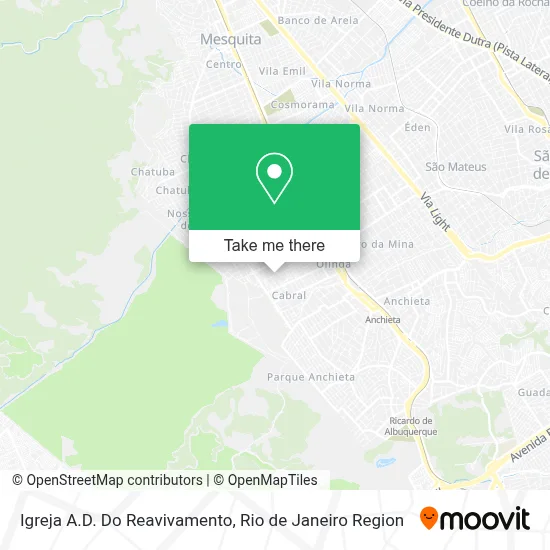Igreja A.D. Do Reavivamento map