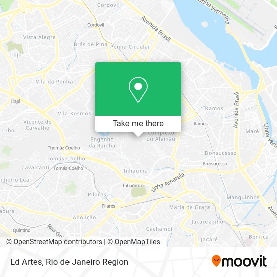 Ld Artes map