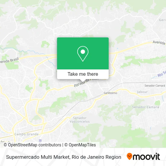 Supermercado Multi Market map