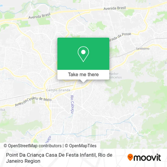 Point Da Criança Casa De Festa Infantil map