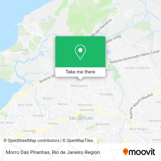 Morro Das Piranhas map