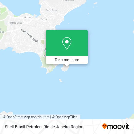 Shell Brasil Petróleo map