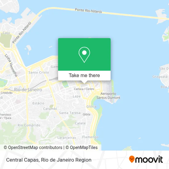 Central Capas map