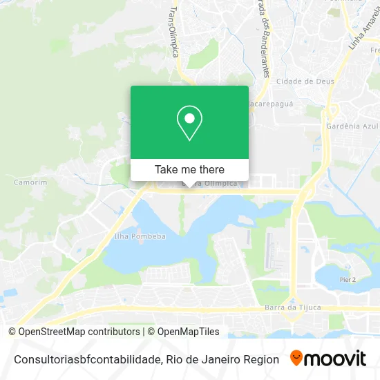 Consultoriasbfcontabilidade map