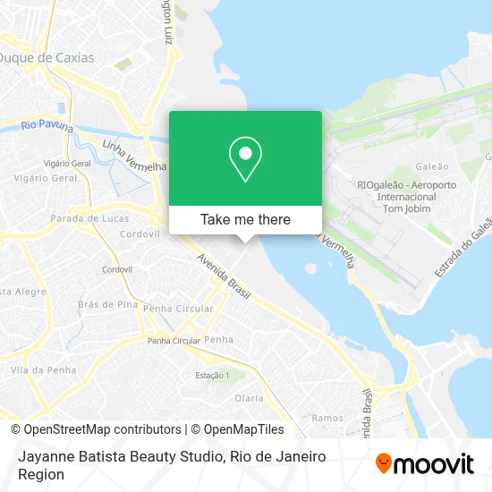 Jayanne Batista Beauty Studio map