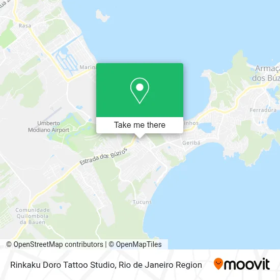 Rinkaku Doro Tattoo Studio map