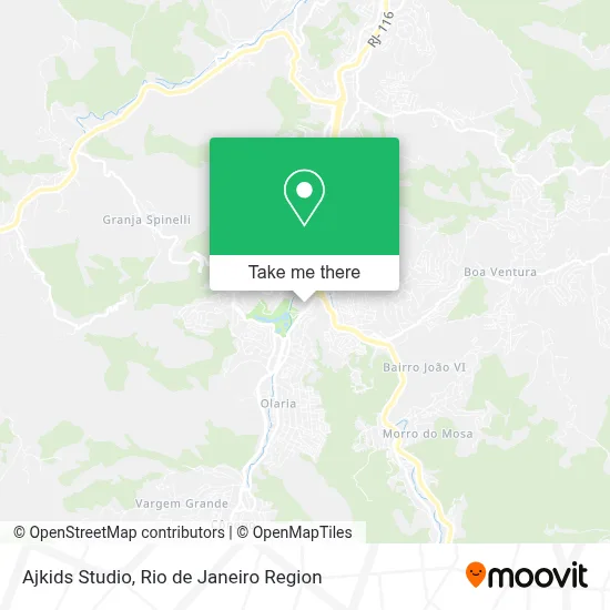 Ajkids Studio map