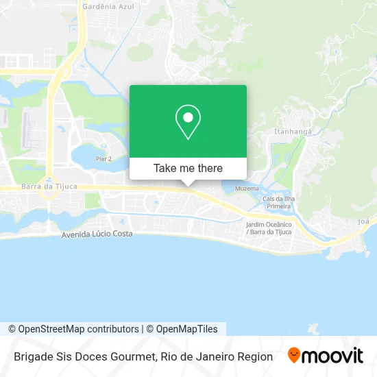 Brigade Sis Doces Gourmet map