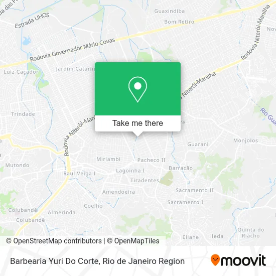 Barbearia Yuri Do Corte map