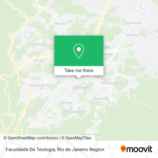 Faculdade De Teologia map